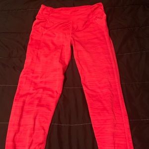 Soft red leggings :)